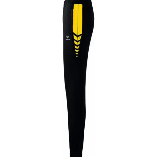 Erima Damen Trainingshose Six Wings schwarz-gelb