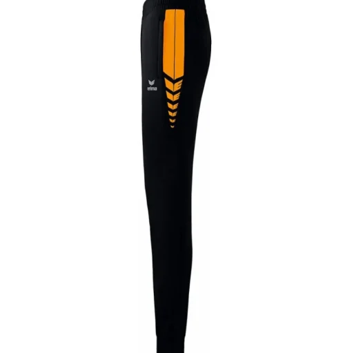 Erima Damen Trainingshose Six Wings schwarz-orange