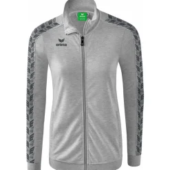 Erima Damen Trainingsjacke Essential Team grau