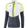 Erima Damen Trainingsjacke Squad weiß-grau-grün