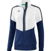 Erima Damen Trainingsjacke Squad weiß-blau-grau