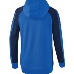 Erima Damen Trainingsjacke mit Kapuze Six Wings blau