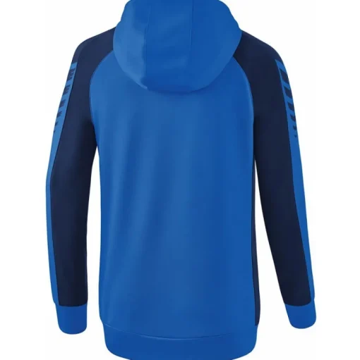 Erima Damen Trainingsjacke mit Kapuze Six Wings blau