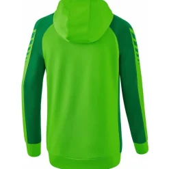 Erima Damen Trainingsjacke mit Kapuze Six Wings grün