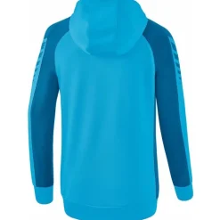 Erima Damen Trainingsjacke mit Kapuze Six Wings blau
