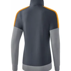 Erima Damen Trainingsjacke Squad grau-orange