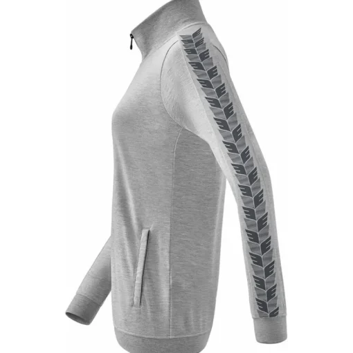 Erima Damen Trainingsjacke Essential Team grau