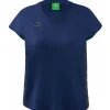 Erima Damen T-Shirt Essential Team blau-grau