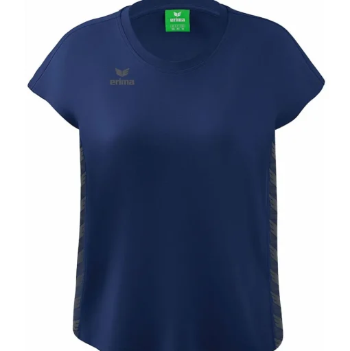 Erima Damen T-Shirt Essential Team blau-grau