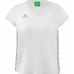 Erima Damen T-Shirt Essential Team weiß-grau