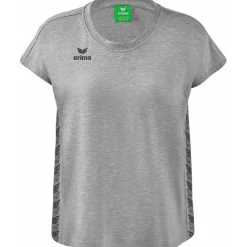 Erima Damen T-Shirt Essential Team grau