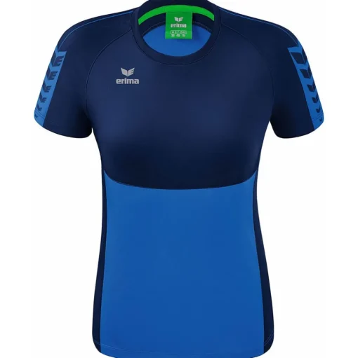 Erima Damen T-Shirt Six Wings blau