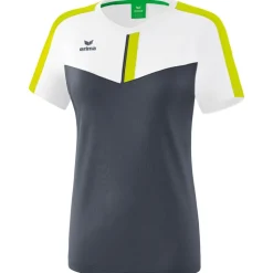 Erima Damen T-Shirt Squad weiß-grau-grün