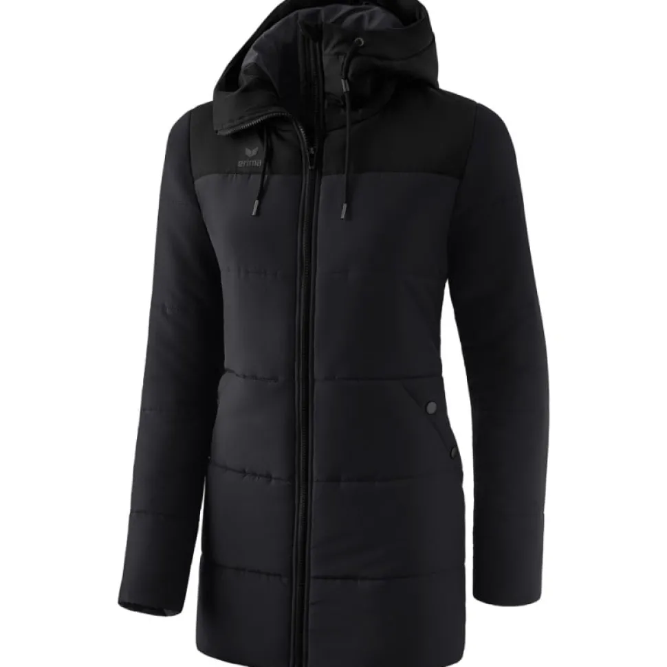 Erima Damen Winterjacke Squad schwarz