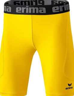 Erima Elemental Tights kurz gelb