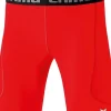 Erima Elemental Tights kurz rot