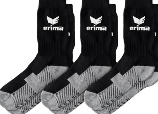 Erima 3er-Pack Sportsocken schwarz