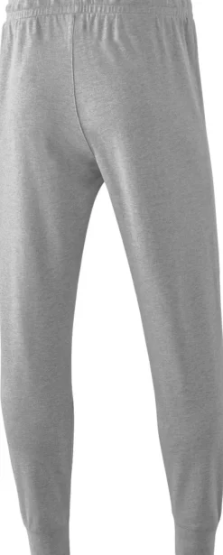 Erima Essential Sweathose hellgrau melange-schwarz