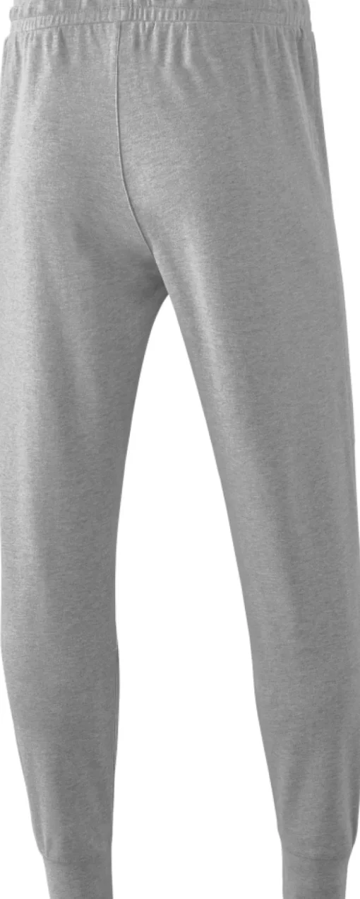 Erima Essential Sweathose hellgrau melange-schwarz