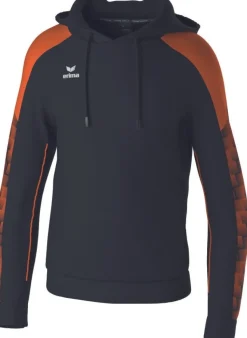 Erima EVO STAR Kapuzensweat schwarz orange