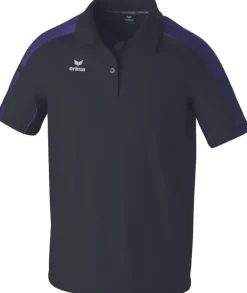 Erima EVO STAR Poloshirt schwarz ultra violet