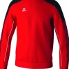Erima EVO STAR Sweatshirt rot schwarz