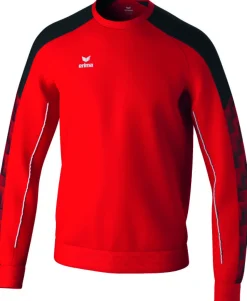 Erima EVO STAR Sweatshirt rot schwarz