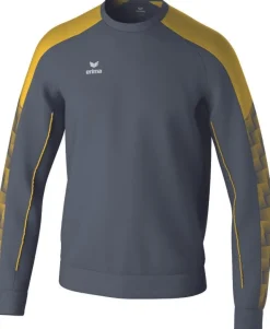 Erima EVO STAR Sweatshirt slate grey gelb