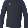 Erima EVO STAR Sweatshirt schwarz ultra violet