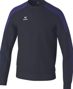 Erima EVO STAR Sweatshirt schwarz ultra violet
