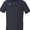 Erima EVO STAR T-Shirt schwarz ultra violet