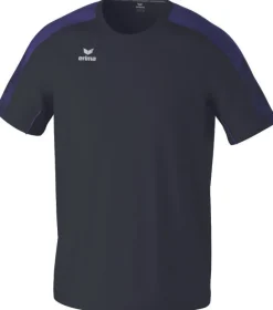 Erima EVO STAR T-Shirt schwarz ultra violet