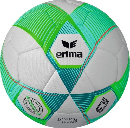 Erima Fußball HYBRID LITE 290 green gecko petrol