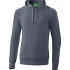 Erima Herren Kapuzensweat grau