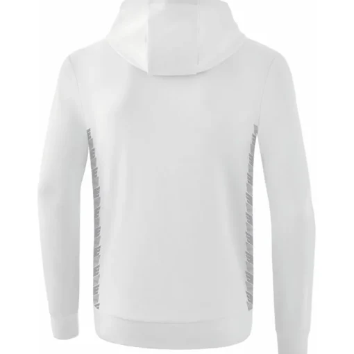 Erima Herren Kapuzensweat Essential Team weiß-grau