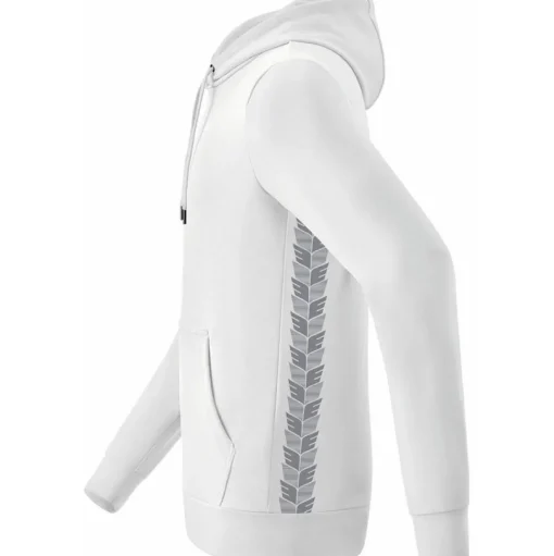 Erima Herren Kapuzensweat Essential Team weiß-grau