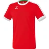 Erima Herren Kurzarm Trikot Retro Star rot-weiß