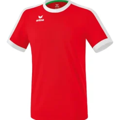 Erima Herren Kurzarm Trikot Retro Star rot-weiß
