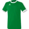 Erima Herren Kurzarm Trikot Retro Star grün-weiß