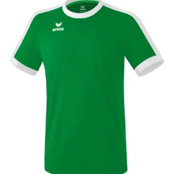 Erima Herren Kurzarm Trikot Retro Star grün-weiß