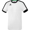 Erima Herren Kurzarm Trikot Retro Star weiß-schwarz