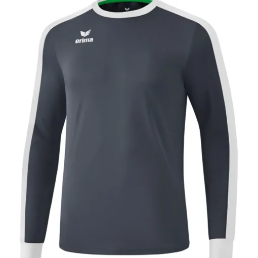 Erima Herren Langarm Trikot Retro Star grau-weiß