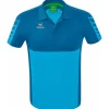 Erima Herren Polo Shirt Six Wings blau