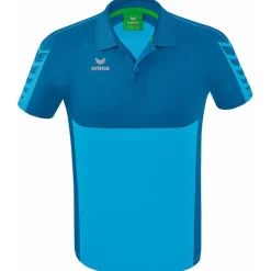 Erima Herren Polo Shirt Six Wings blau