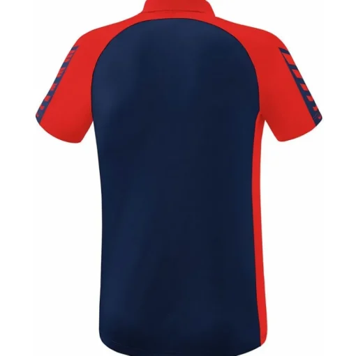 Erima Herren Polo Shirt Six Wings blau-rot