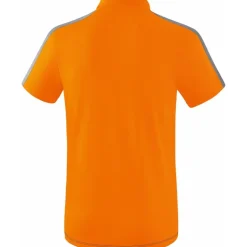Erima Herren Poloshirt Squad orange-grau