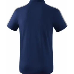 Erima Herren Poloshirt Squad blau-rot-grau
