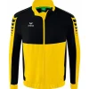 Erima Herren Präsentationsjacke Six Wings gelb-schwarz