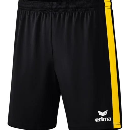 Erima Herren Shorts Retro Star schwarz-gelb