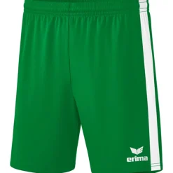 Erima Herren Shorts Retro Star grün-weiß